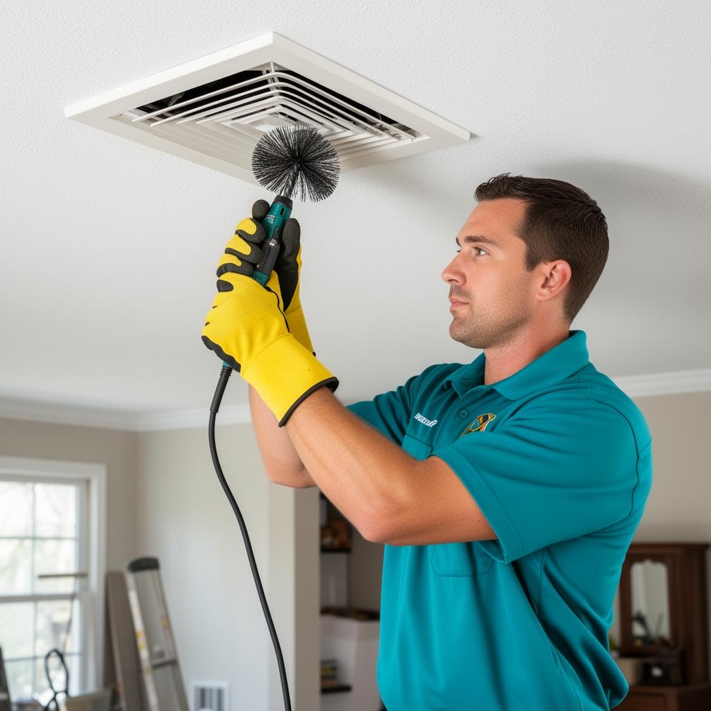 Air duct cleaning